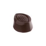 Schneider Schokoladen-Form ovale Nusspraline 37 x 31 x 20 mm 3 x 8 Stück