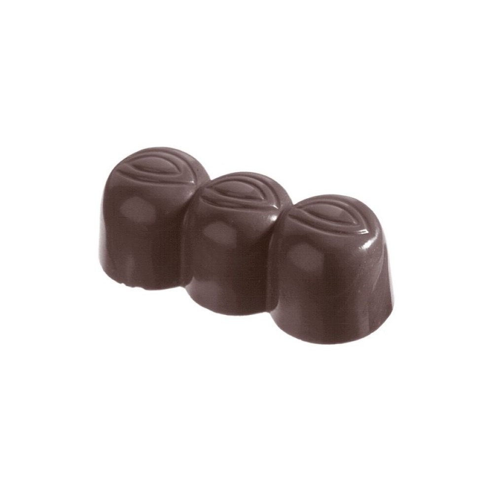 Schneider Schokoladen-Form 3er Nusspraline 47 x 19 x 17 mm 2 x 11 Stück