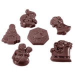 Schneider Schokoladen-Form Weihnachtsfiguren 38x30x20 mm 3 x 7 Stück