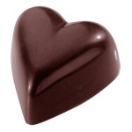 Schneider Schokoladen-Form Herz groß 33 x 31 x 15 mm, 3 x 8 Stück