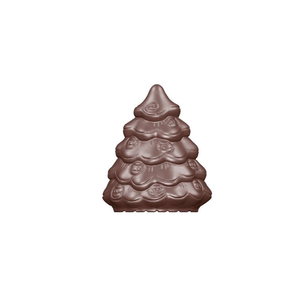 Schneider Schokoladen-Form Tannenbaum geschmückt 48 x 40 x 18 mm 2 x 4 Stück