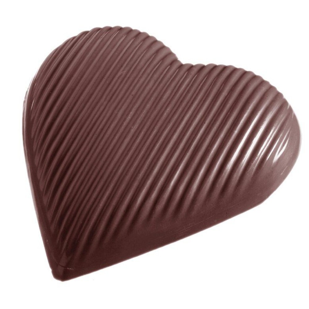 Schneider Schokoladen-Form Herz gerillt 145 x 126 x 20 mm 1 x 2 Stück