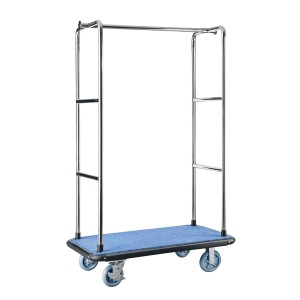 WAS Gepäcktransportwagen -Rahmenfarbe silber WAS Gepäcktransportwagen -Rahmenfarbe silber