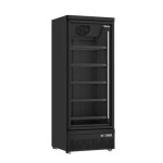 Saro Tiefkühlschrank, Glastür, Modell GTK 560 - schwarz