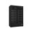 Saro Tiefkühlschrank, 2 Glastür., GTK 930 PRO - schwarz