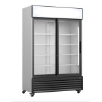 Saro  Kühlschrank, Glasschiebet.+Werbetafel, GTK 700 SD