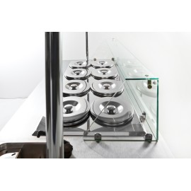 ISA Speiseeiswagen CARRETTINO CARAPINE SCHWARZ