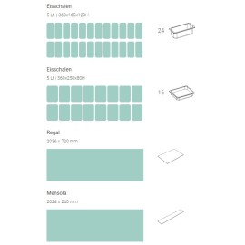 ISA Speiseeisvitrine MILLENNIUM 2.0 GE DT 220 H135 