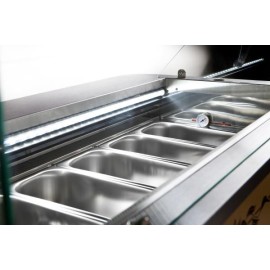 ISA Speiseeiswagen CARRETTINO WEISS 