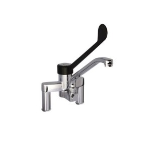 SARO 2-Loch-Armatur Schwenkhebel schwarz Modell TESS SARO 2-Loch-Armatur Schwenkhebel schwarz Modell TESS