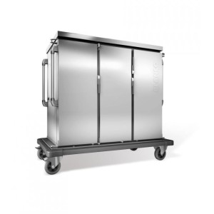 Blanco Tablett Transportwagen zur passiven Kühlung mittels Eutektische Platten doppelwandig isoliert TTW -PK 24-115 DDE