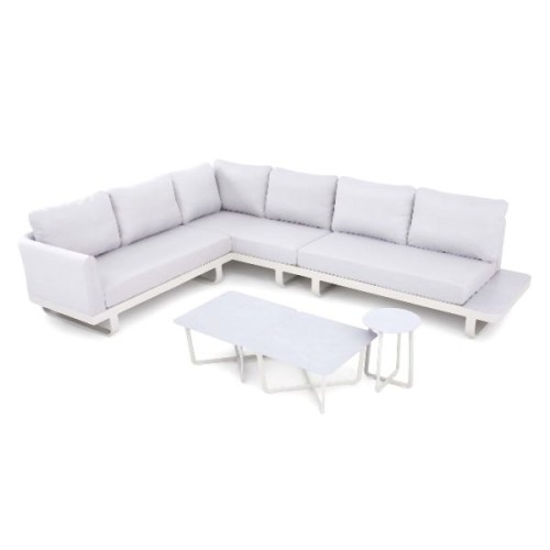  Fellow Aluminium-Lounge-Set –Hellgrau 