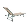 Travis Liegestuhl – Grün-Beige Travis Liegestuhl – Grün-Beige