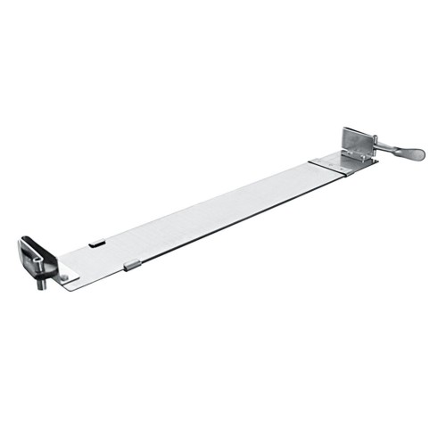  Schneider Edelstahl Backblechvorsetzer mit Feder 340 - 615 mm 