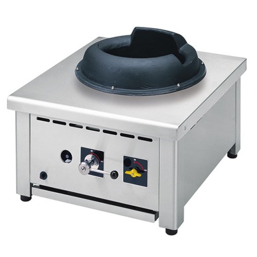 Mastro Gas-Wokkochfeld, 28kW Tischmodell, 1 Brenner Mastro Gas-Wokkochfeld, 28kW Tischmodell, 1 Brenner