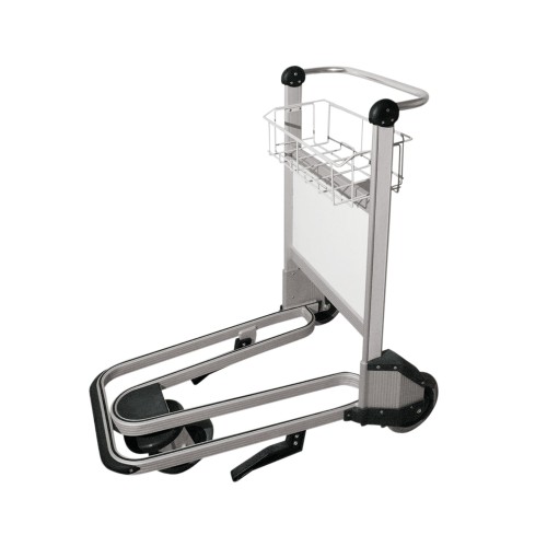 WAS Airport Trolley - Aluminium - 3 Räder mit Kugellager WAS Airport Trolley - Aluminium - 3 Räder mit Kugellager