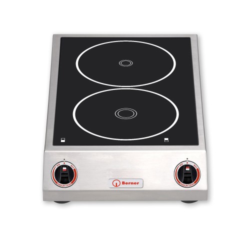 Berner BM2K3.5 Induktions-Auftischgerät/340x585x110 mm Berner BM2K3.5 Induktions-Auftischgerät/340x585x110 mm