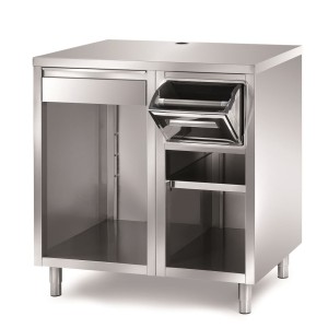 Arbeitstisch für Kaffemaschine 1000x700x1100mm Arbeitstisch für Kaffemaschine 1000x700x1100mm