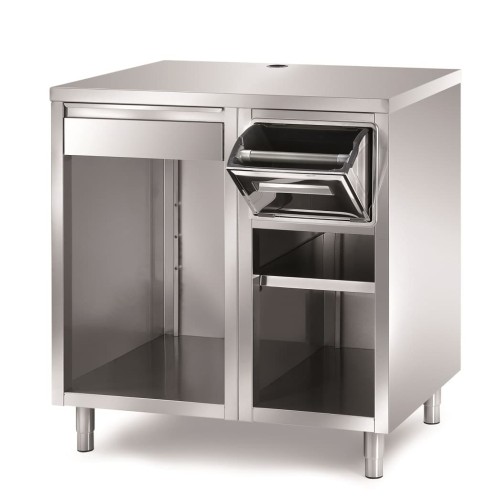 Arbeitstisch für Kaffemaschine 1000x700x1100mm Arbeitstisch für Kaffemaschine 1000x700x1100mm