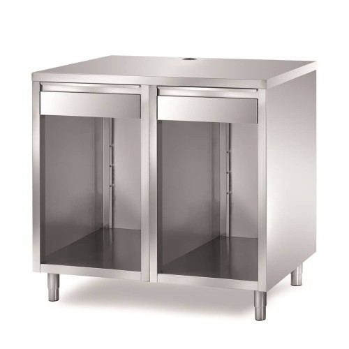 Arbeitstisch für Kaffemaschine 1000x700x1100mm Arbeitstisch für Kaffemaschine 1000x700x1100mm