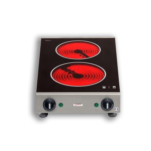 Berner BS2SK Auftisch-Glaskeramikherd Berner BS2SK Auftisch-Glaskeramikherd
