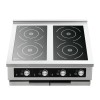 Bartscher 4-Felder Induktionsherd GU - Standgerät Tiefe 700 mm 