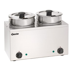 Bartscher Bain Marie Hotpot 2x Topf 3,5 L