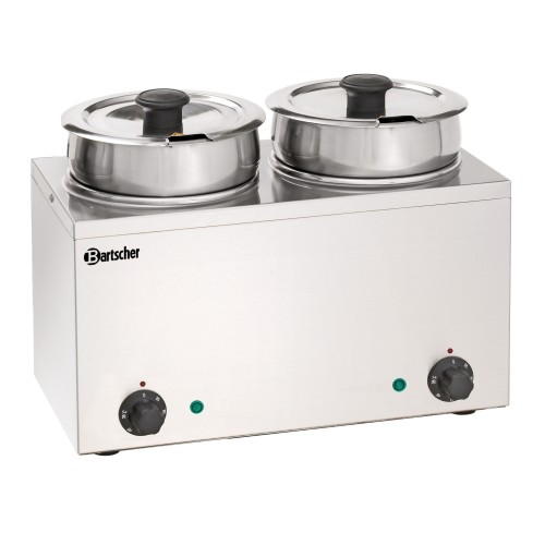 Bartscher Bain Marie Hotpot 2x Topf 3,5 L