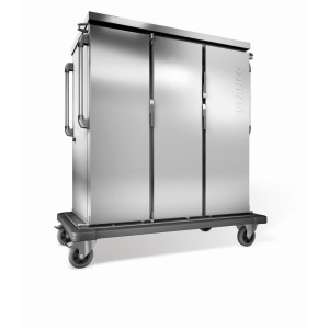 Blanco Tablett Transportwagen zur passiven Kühlung mittels Eutektische Platten doppelwandig isoliert TTW -PK 24-115 DDG