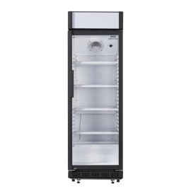 Nisbets Essentials Display Kühlschrank mit Lichtkasten 346Ltr 
