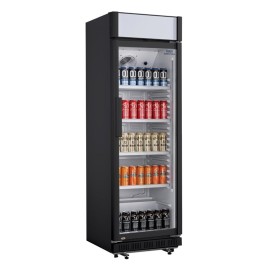 Nisbets Essentials Display Kühlschrank mit Lichtkasten 346Ltr 