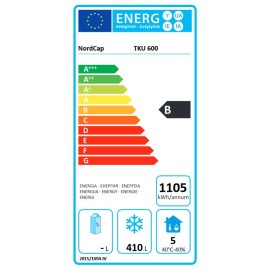 COOL-LINE Tiefkühlschrank TKU 600 