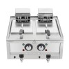 Buffalo 600 Serie Doppeltank-Elektrofritteuse 2 x 8Ltr 