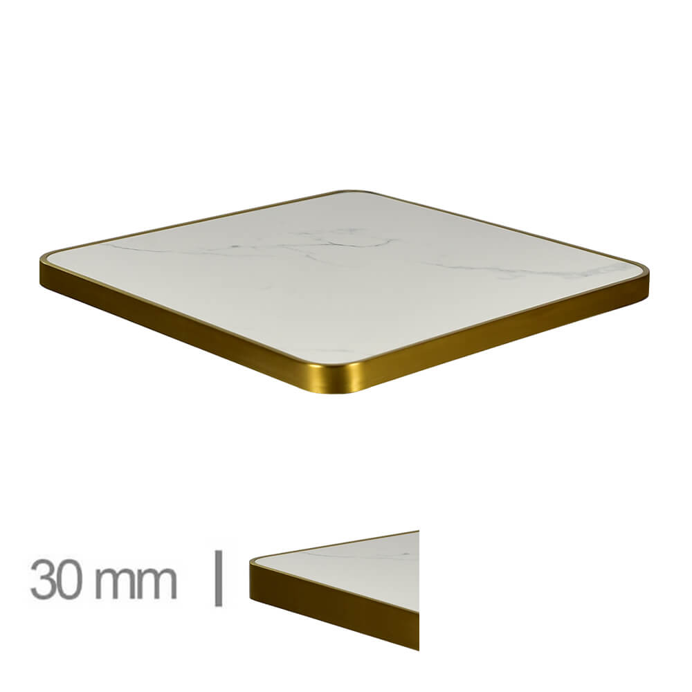 Tischplatte – Faux Marmor  3 Cm Dick 60x60cm