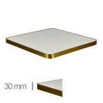 Tischplatte – Faux Marmor  3 Cm Dick 60x60cm