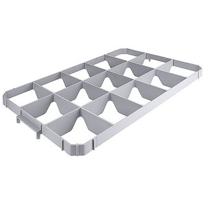 Contacto Gläsereinsätze, 15 Gläser oben Contacto Gläsereinsätze, 15 Gläser oben