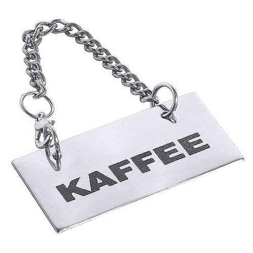 Contacto Kannenkennzeichnung Kaffee