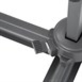 Bolero Venedig Heavy Duty Sonnenschirm Schwarz 3.5m 