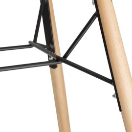 Bolero Arlo Beistellstühle Dunkelgrau (2er-Pack) (2 Stück) 