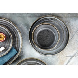 Olympia Cavolo Charcoal Dusk Flache runde Schale 143mm (6 Stück) 