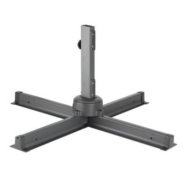 Bolero Venice Hochleistungs-Sonnenschirm, cremefarben, 3,5 m 