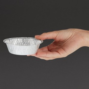 Runde Alu-Schale 13,5cm (250 Stück) 