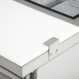 Polar Serie U Arbeitstisch 527 Liter 2-türig 