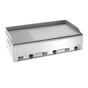 Bartscher Tischgerät Elektro Griddlepatte glatt/gerillt 990x580x310mm