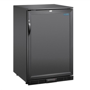 Polar Serie 85 Höhe G Barkühlschrank mit verdeckter Tür Kapazität: 128L | 1 Klapptür | Schwarz Polar Serie 85 Höhe G Barkühlschrank mit verdeckter Tür Kapazität: 128L | 1 Klapptür | Schwarz