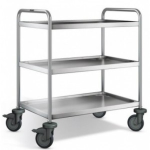 BLANCO Servierwagen 3 Ablagen 3 Ablagen 80 x 50cm