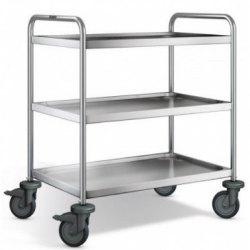 BLANCO Servierwagen 3 Ablagen 3 Ablagen 80 x 50cm