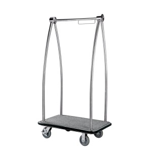 WAS Gepäckwagen 2 schwenkrollen 2 Bockrollen WAS Gepäckwagen 2 schwenkrollen 2 Bockrollen