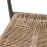 Bolero Eden PE Twist Rattan Outdoor Barhocker Natur (2 Stück) 