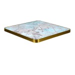 Tischplatte – Faux Marmor  3 Cm Dick 60x60cm